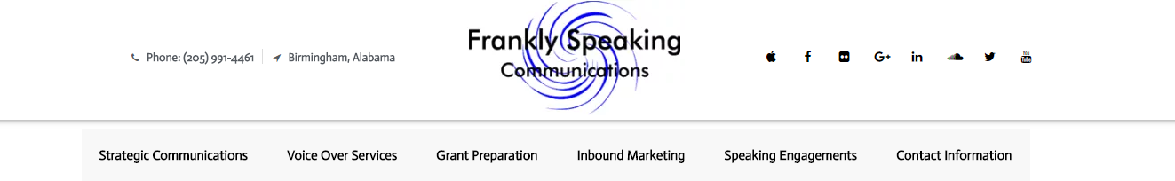 Frankly Speaking Communications, Birmingham Alabama